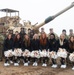 Washington Commanders Cheerleaders Kickoff SB LVIII with Fort Bliss and Polish Soldiers