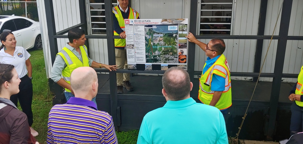 U.S. Army Corps of Engineers (USACE) headquarters Supplemental team traveled to Puerto Rico to meet with the recently commissioned Task Force Virgin Islands Puerto Rico (TF-VIPR)