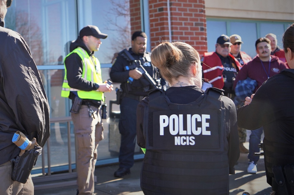 Multiple Law Enforcement Agencies Participate In Installation Exercise