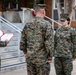 Lance Cpl. Marina Camponescki receives the Marine Corps Installations Command Marine of the Year award