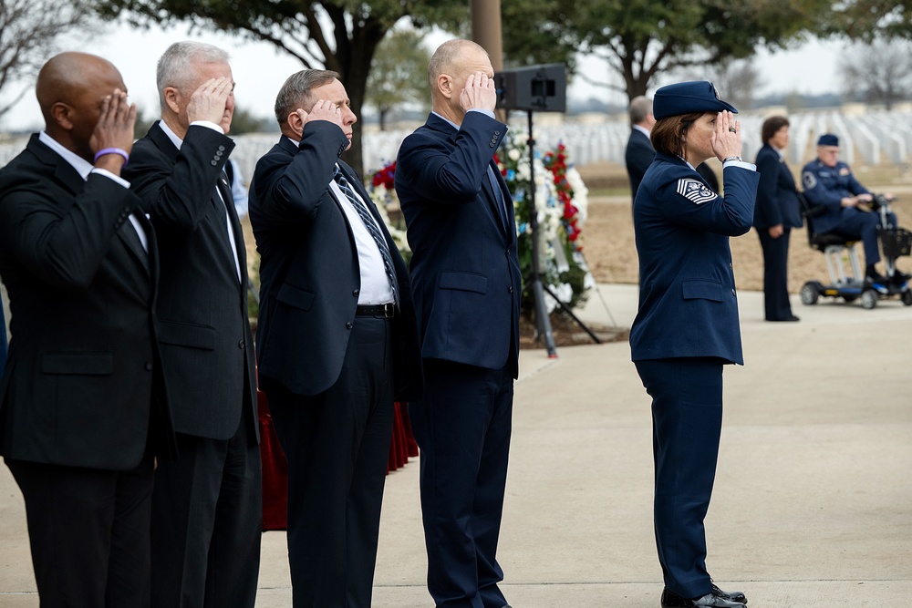 Fifth Chief Master Sgt. of the Air Force Robert D. Gaylor Laid to Rest