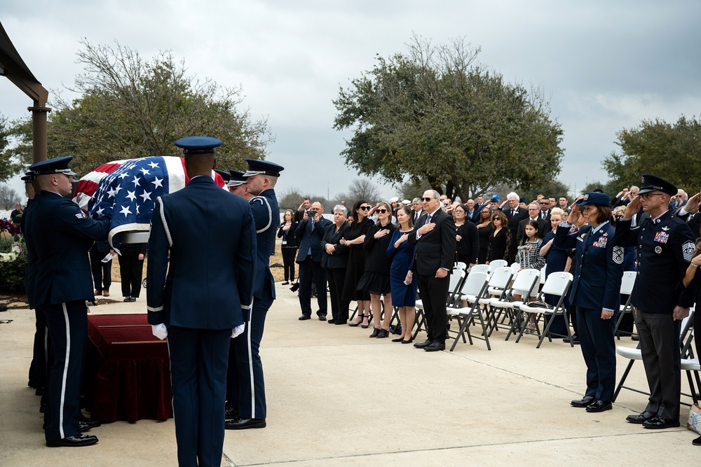 Fifth Chief Master Sgt. of the Air Force Robert D. Gaylor Laid to Rest