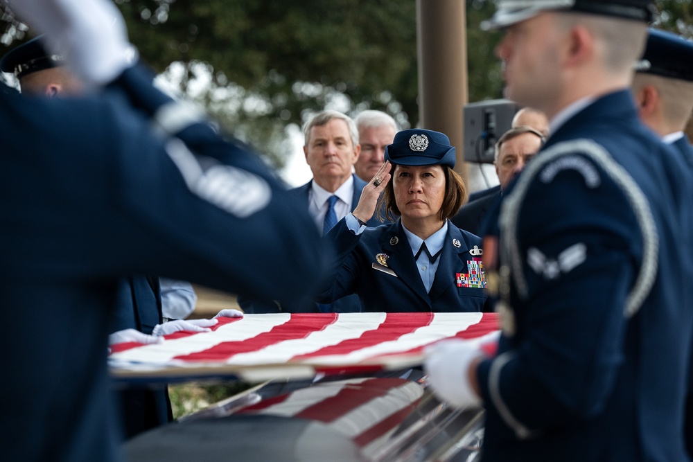 Fifth Chief Master Sgt. of the Air Force Robert D. Gaylor Laid to Rest