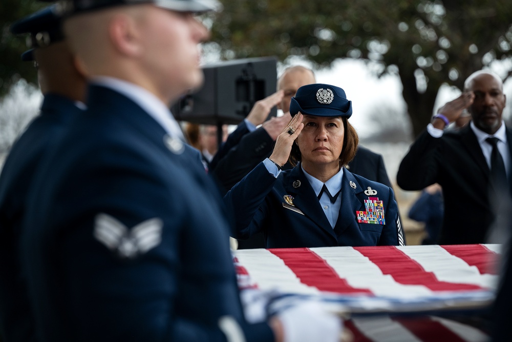 Fifth Chief Master Sgt. of the Air Force Robert D. Gaylor Laid to Rest