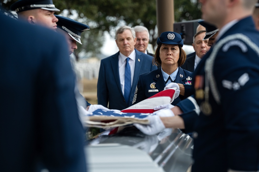 Fifth Chief Master Sgt. of the Air Force Robert D. Gaylor Laid to Rest