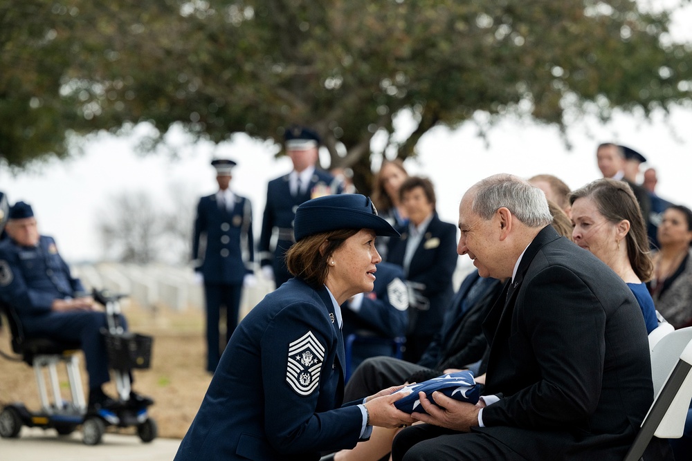 Fifth Chief Master Sgt. of the Air Force Robert D. Gaylor Laid to Rest