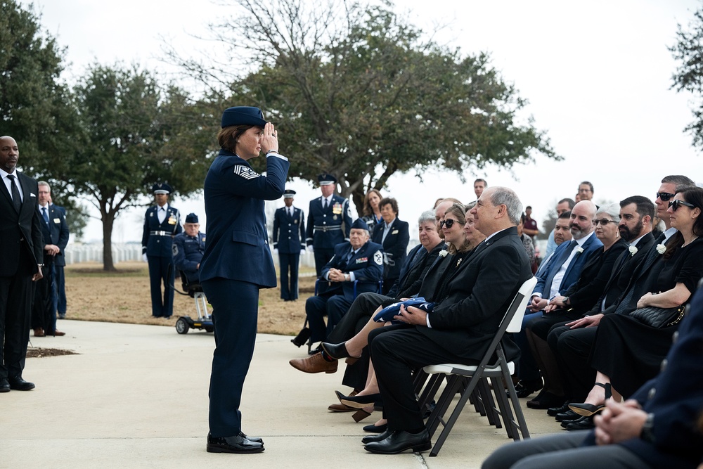 Fifth Chief Master Sgt. of the Air Force Robert D. Gaylor Laid to Rest