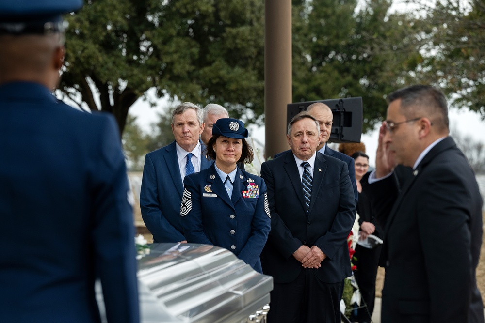 Fifth Chief Master Sgt. of the Air Force Robert D. Gaylor Laid to Rest