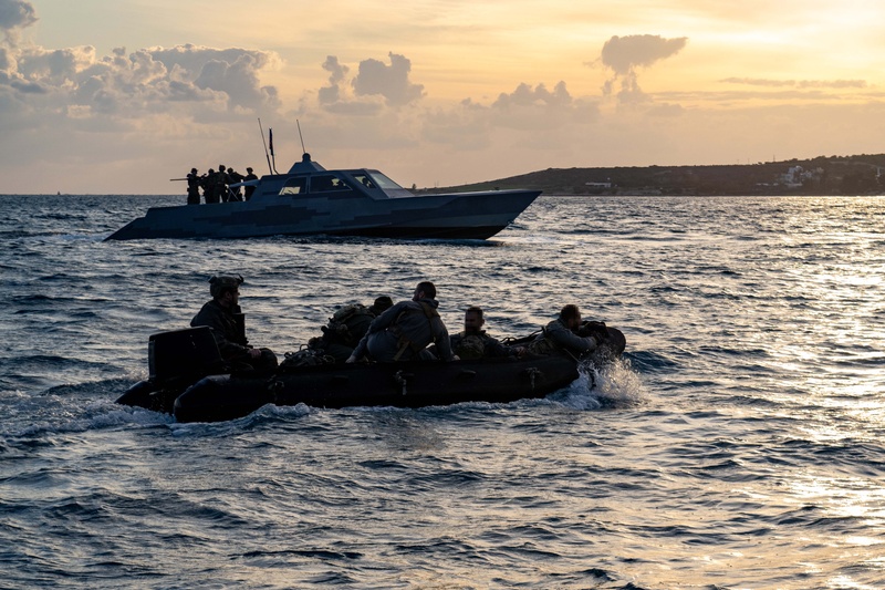 Navy SEALs Forge Alliance with Cypriot Navy Underwater Demolition Team in Eastern Mediterranean