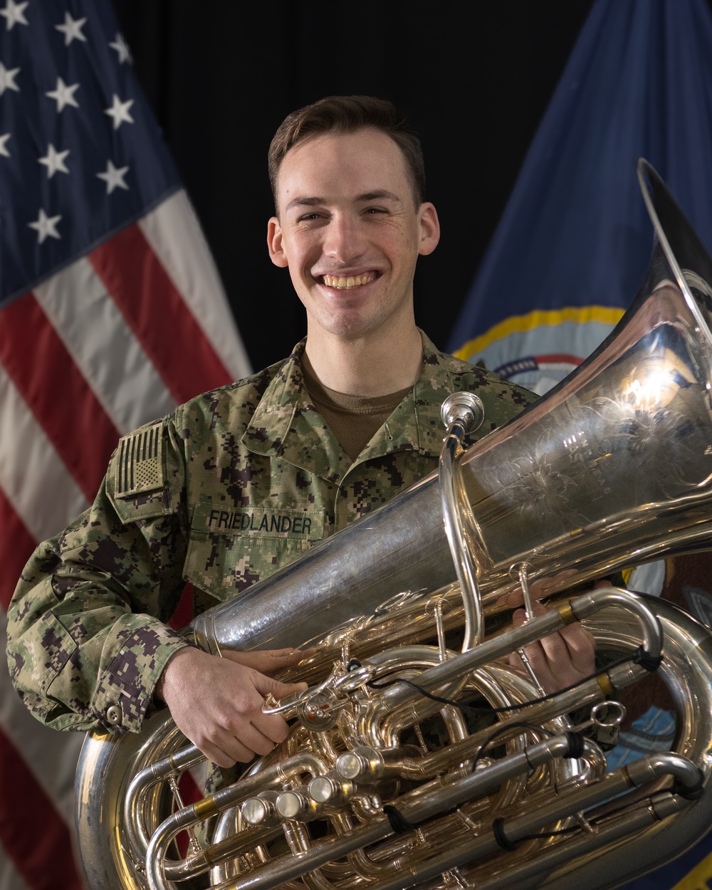 Navy Band Southeast Welcomes Aboard Musician 3rd Class Eric Friedlander