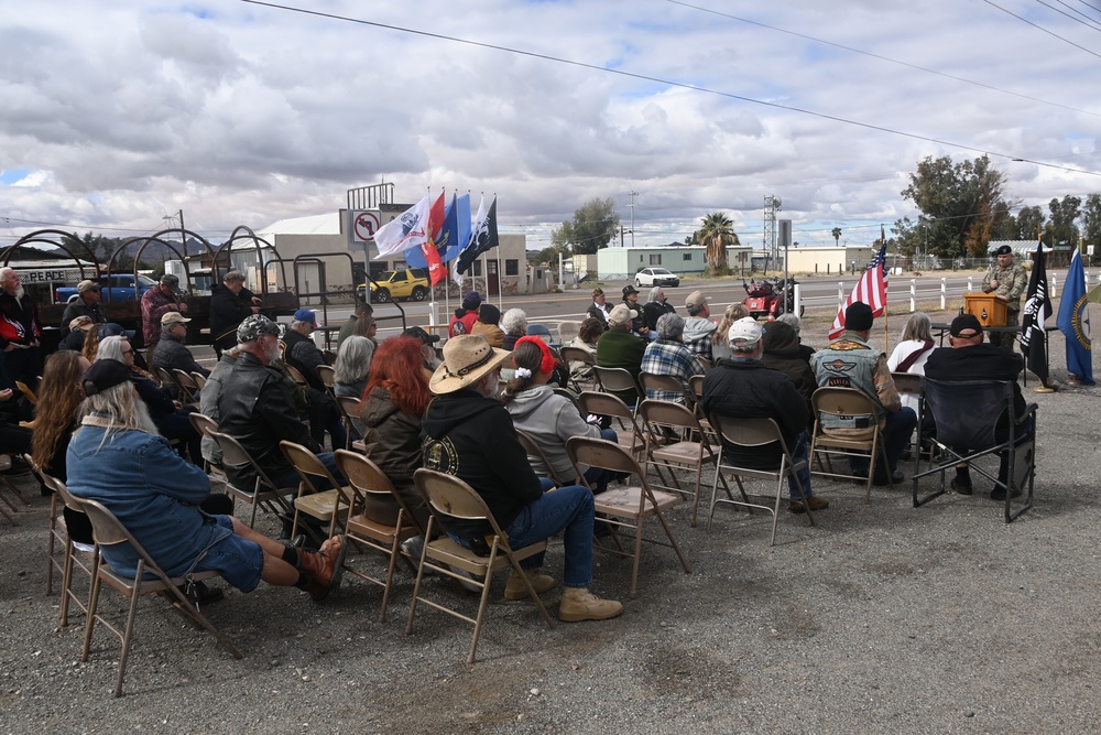 YTC Commander serves as keynote speaker at the 28th annual Camp Bouse Days ceremony