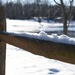 Snow falls at Joint Base Andrews