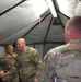 FCOE Commanding General, Command Sergeant Major visit GAARNG 1-118th FA MRE