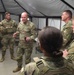 FCOE Commanding General, Command Sergeant Major visit GAARNG 1-118th FA MRE