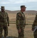 FCOE Commanding General, Command Sergeant Major visit GAARNG 1-118th FA MRE