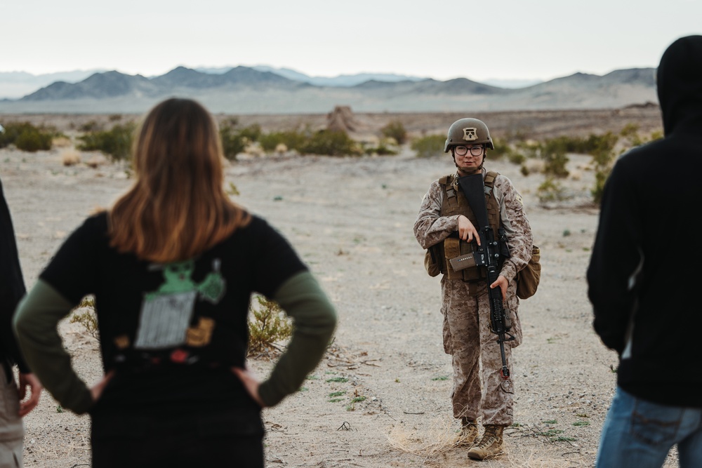 1st MLG Marines and Sailors participate in a forward security exercise AFX for SLTE 2-24