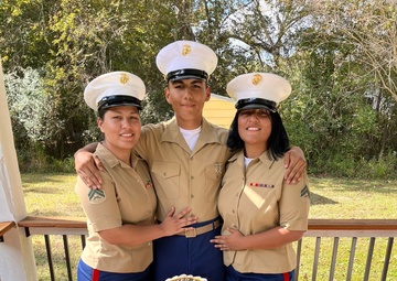 Family in and out of the Corps; a Marine inspires change in her family