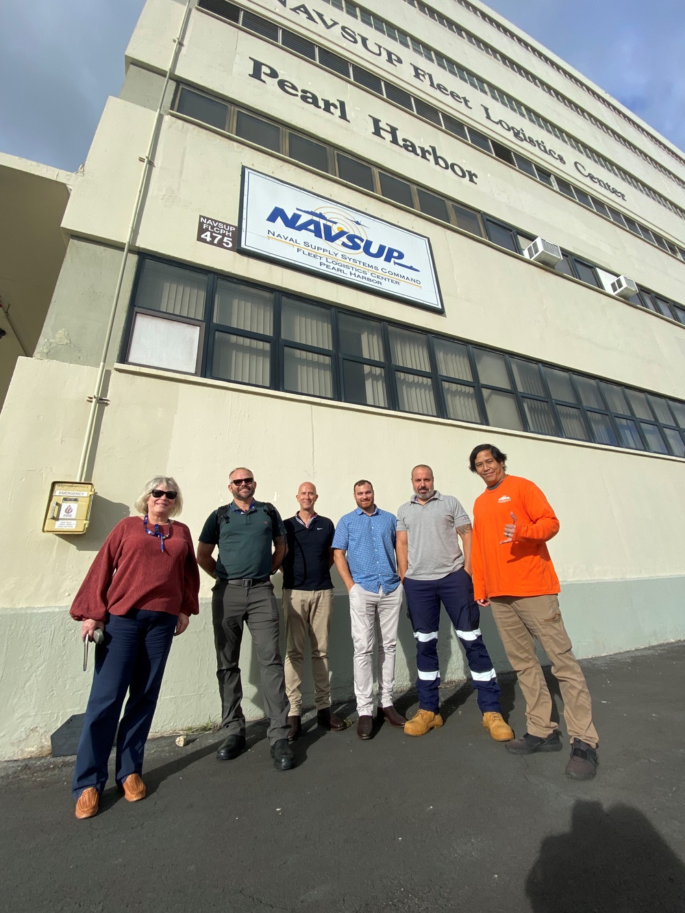 AUKUS partners tour NAVSUP FLC Pearl Harbor Ocean Terminals