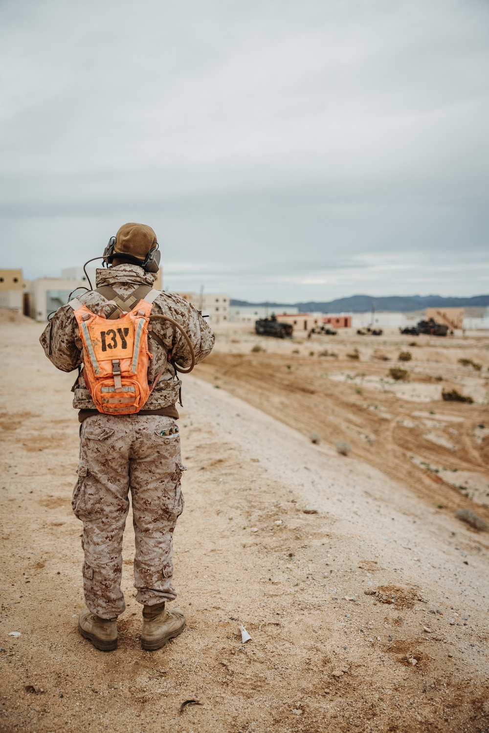 Marines with V2/6 conduct urban assaults and defensive operations at Range 220 during AFX for SLTE 2-24