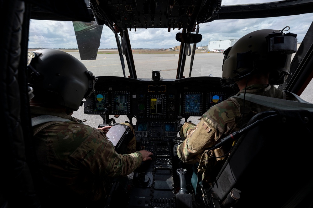 Wings of Blue Jump out of a Chinook