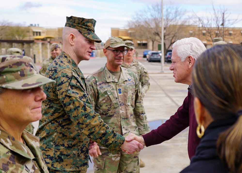 SEAC Troy E. Black leads trip to Ft. Bliss