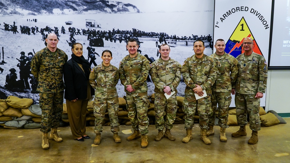 SEAC Troy E. Black leads trip to Ft. Bliss