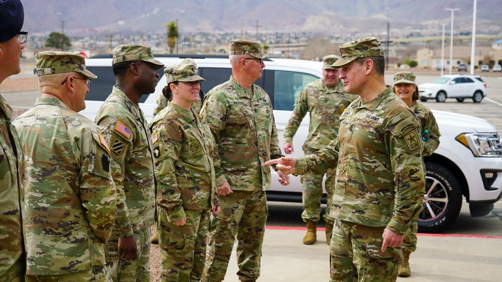 SEAC Troy E. Black leads trip to Ft. Bliss