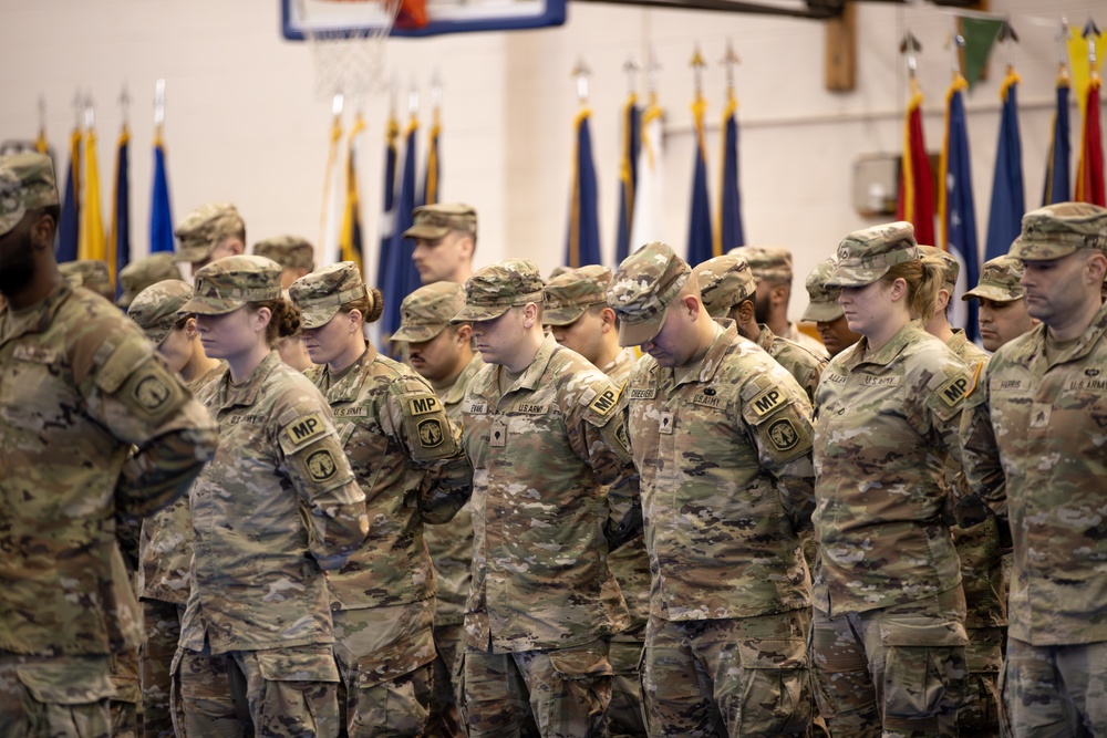 204th Military Police Company homecoming ceremony