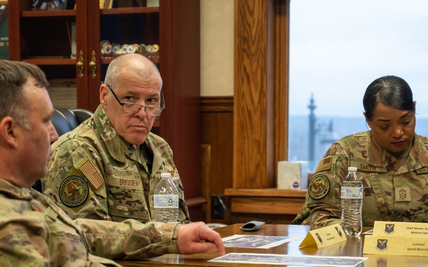 Gen. Thomas Bussiere visits historic Jefferson Barracks ANGB, Missouri