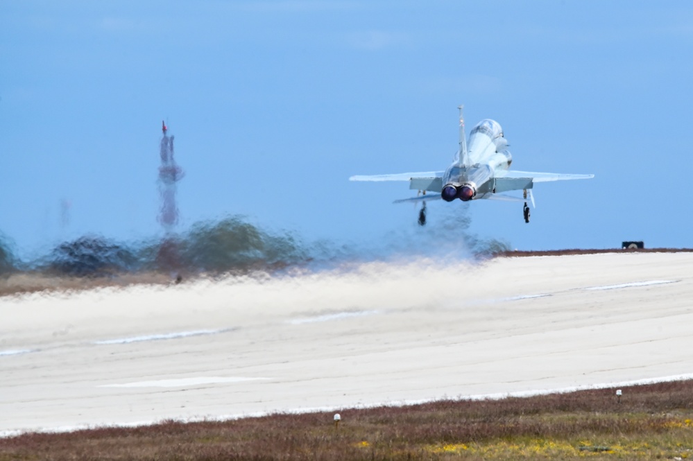 Laughlin implements innovative air traffic control procedures for smooth communications