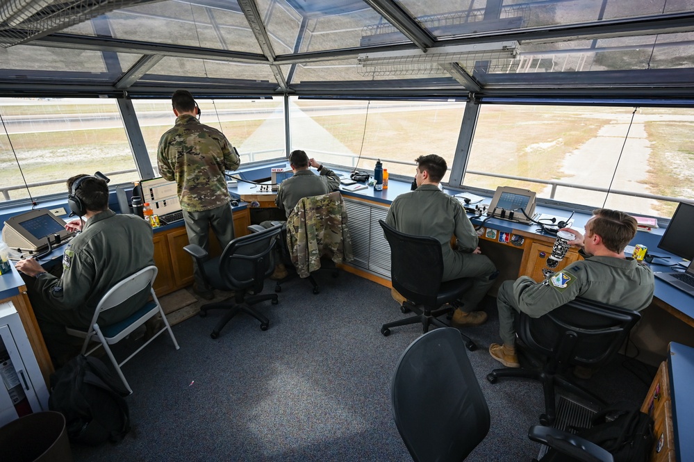 Laughlin implements innovative air traffic control procedures for smooth communications