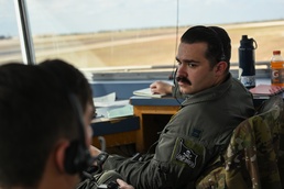 Laughlin implements innovative air traffic control procedures for smooth communications