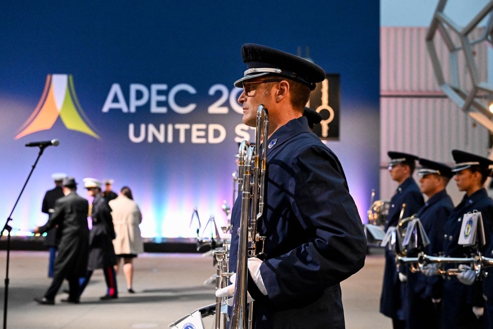Ceremonial Band at APEC 2023