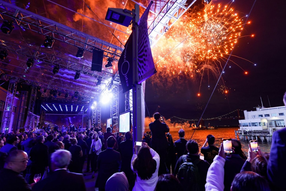 Fireworks at APEC 2023