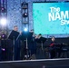 Galaxy horn section at NAMM