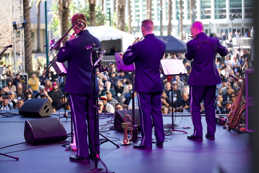 Galaxy Horn Section at NAMM 2024