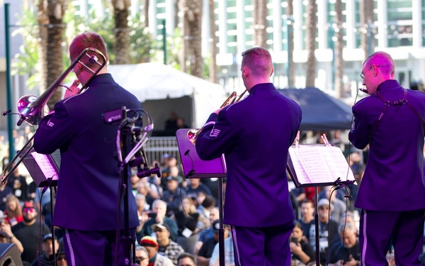 Galaxy Horn Section at NAMM 2024