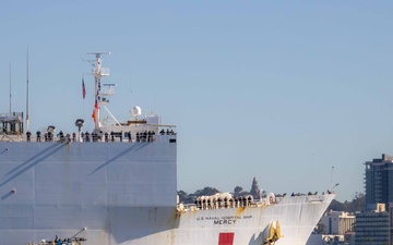 USNS Mercy Returns to San Diego, Concluding Pacific Partnership 24-1
