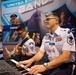 MSgt Chip Cothran and SSgt Alex Valdez at NAMM 2024
