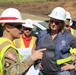 Site visit to temporary debris storage site in West Maui