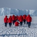 Coast Guard Cutter Polar Star (WAGB 10) crew receives Antarctic Service Medal on Ross Ice Shelf