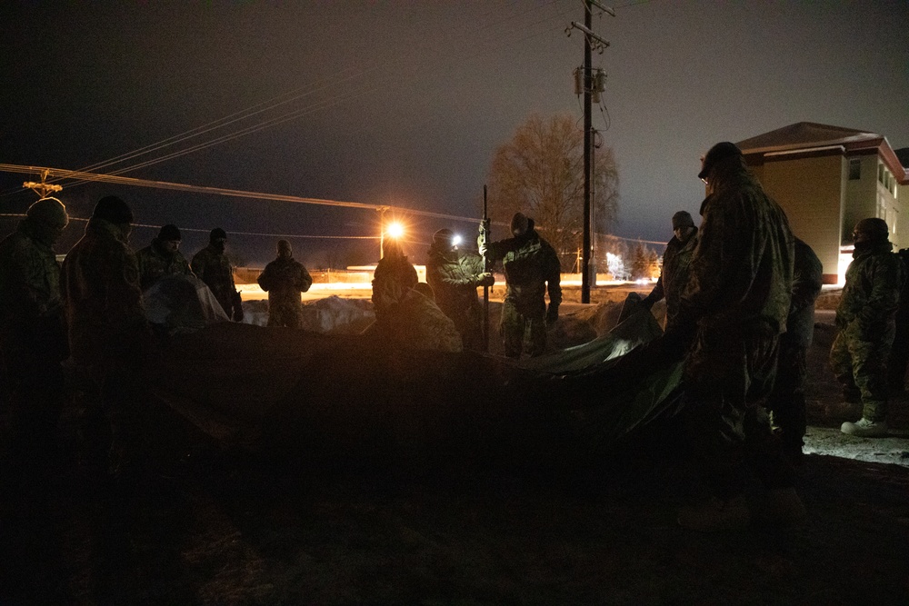 2nd Infantry Brigade Combat Team Conducts Cold Weather Indoctrination Course II in Preparation for JPMRC 24-02