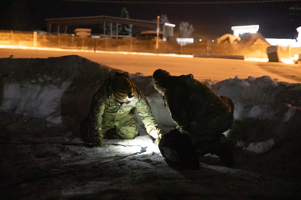2nd Infantry Brigade Combat Team Conducts Cold Weather Indoctrination Course II in Preparation for JPMRC 24-02