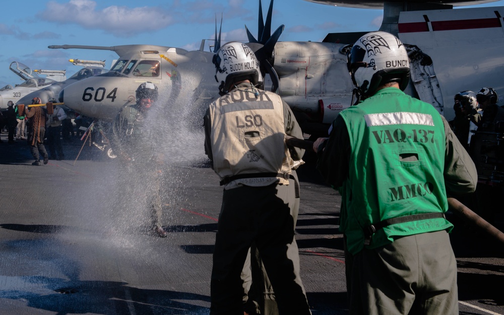 VAQ-137 CO Last Flight