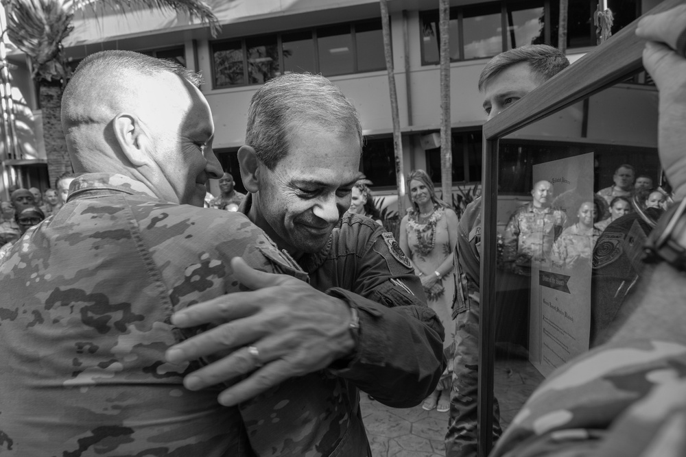 PACAF enlisted induct Gen. Ken Wilsbach into Order of the Sword