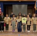 New Jersey National Guard Recruiters Teach Cub Scouts How to Fold American Flag