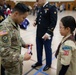 New Jersey National Guard Recruiters Teach Cub Scouts How to Fold American Flag