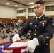 New Jersey National Guard Recruiters Teach Cub Scouts How to Fold American Flag