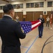 New Jersey National Guard Recruiters Teach Cub Scouts How to Fold American Flag