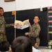 TR Sailors Visit with JMGES Students in Guam